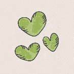 Animated hearts
